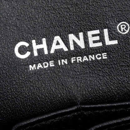 Chanel Black Quilted Suede 2.55 Reissue Mini Square Double Flap Bag
