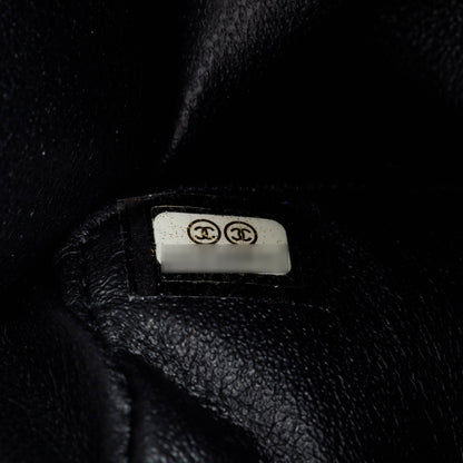 Chanel Black Quilted Suede 2.55 Reissue Mini Square Double Flap Bag