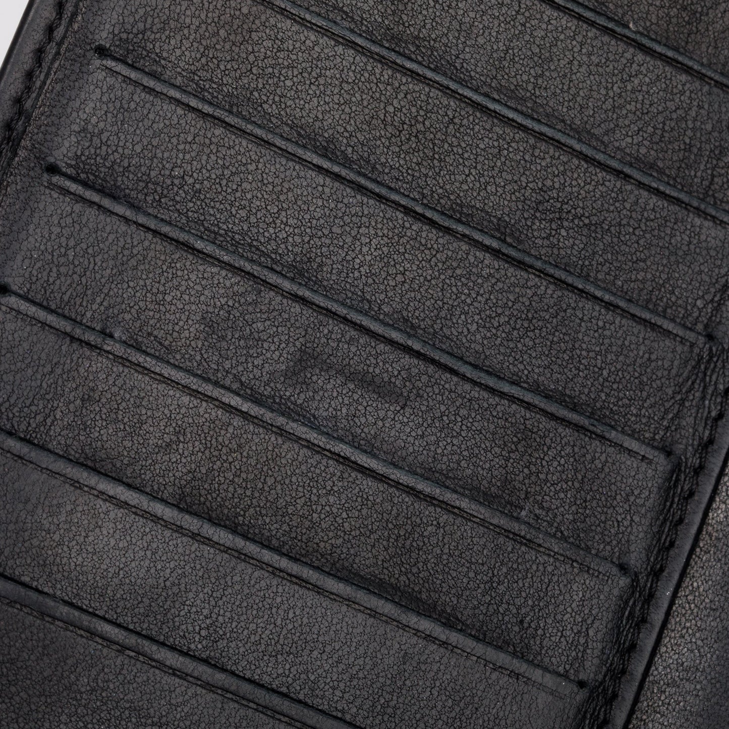 Chanel Black Vertical Quilt Lambskin Leather Interlocking CC Long Bifold Wallet