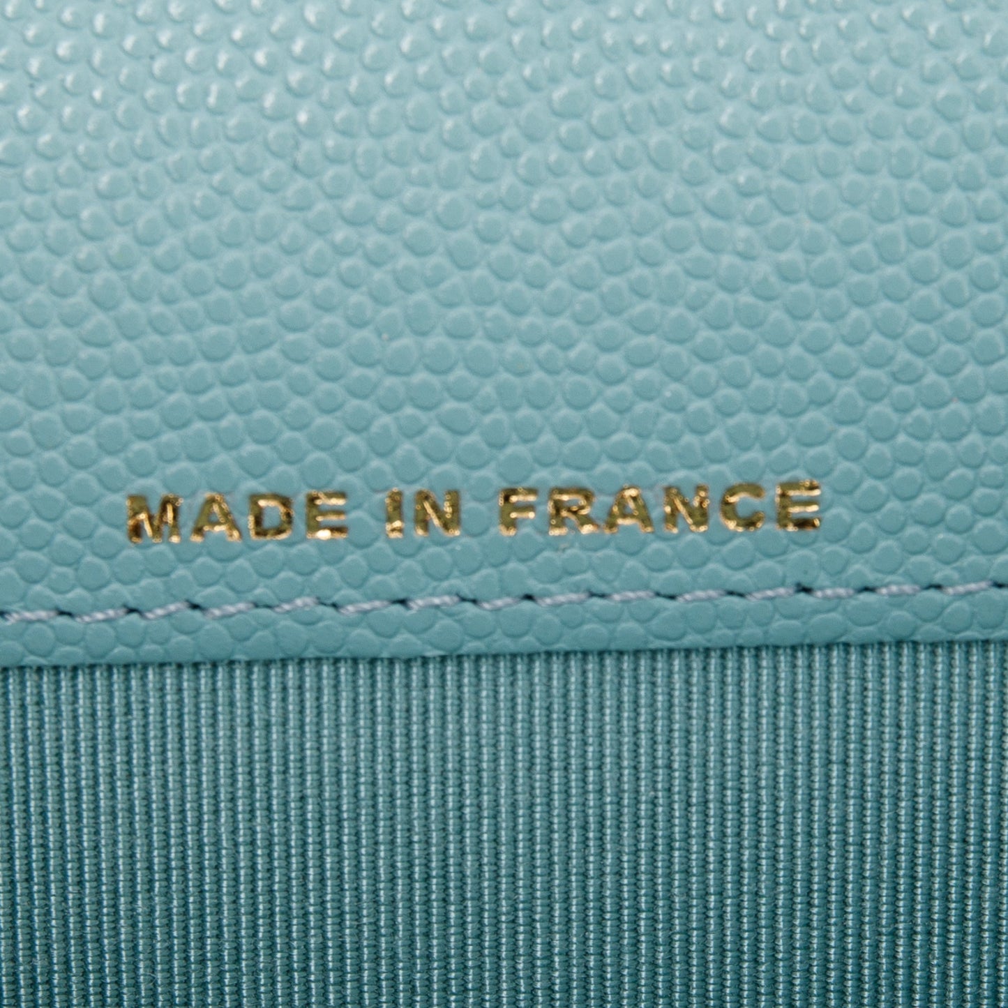 Chanel Blue Caviar Classic Flap Card Holder