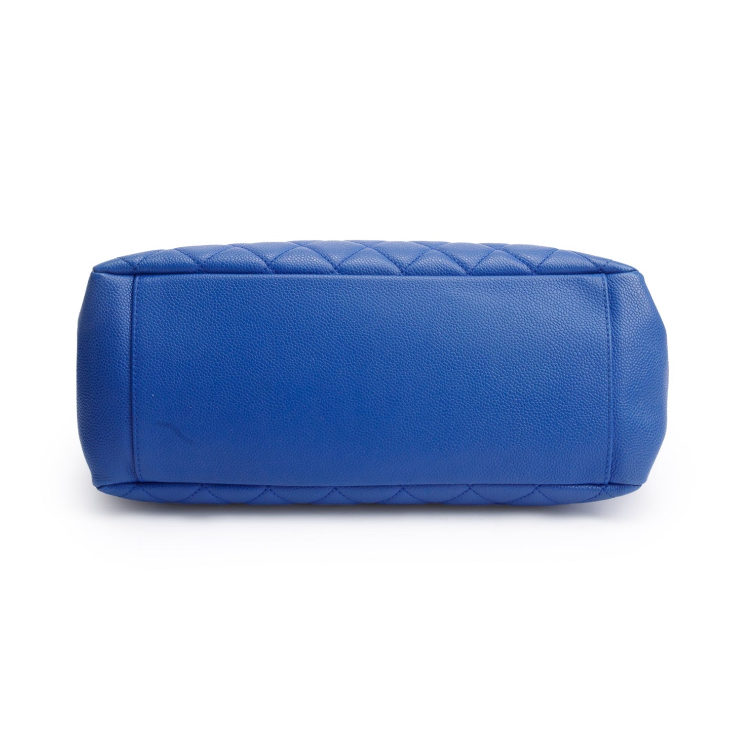 Chanel Blue Caviar Leather Grand Shopping Tote (GST)