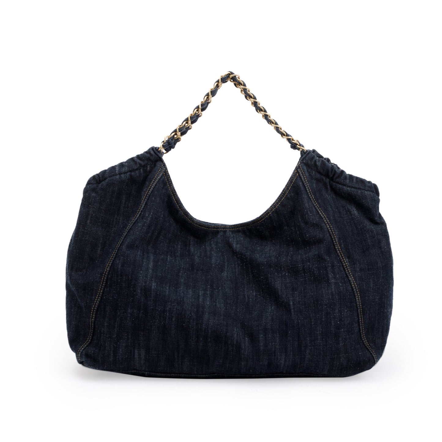 Chanel Blue Denim XL Coco Cabas Bag