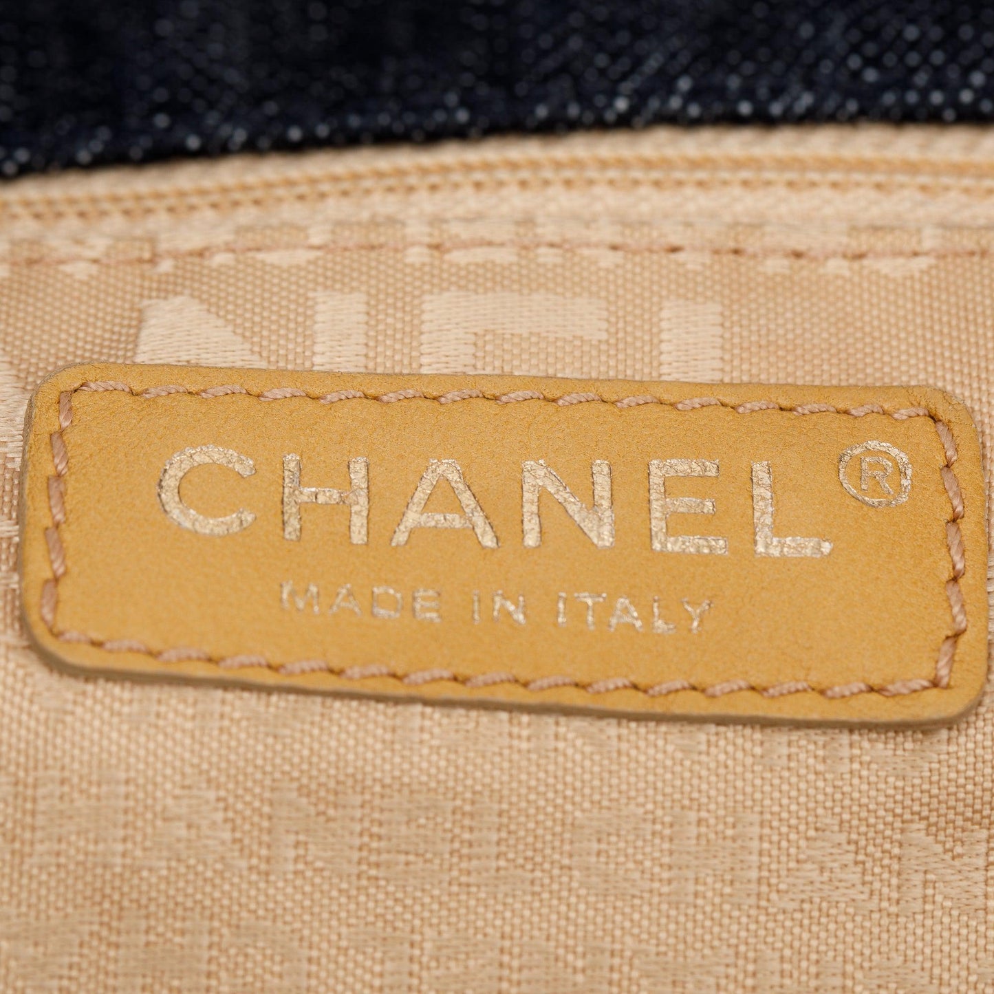 Chanel Blue Denim XL Coco Cabas Bag