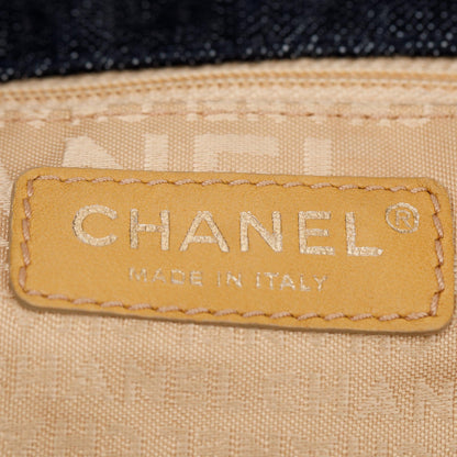 Chanel Blue Denim XL Coco Cabas Bag