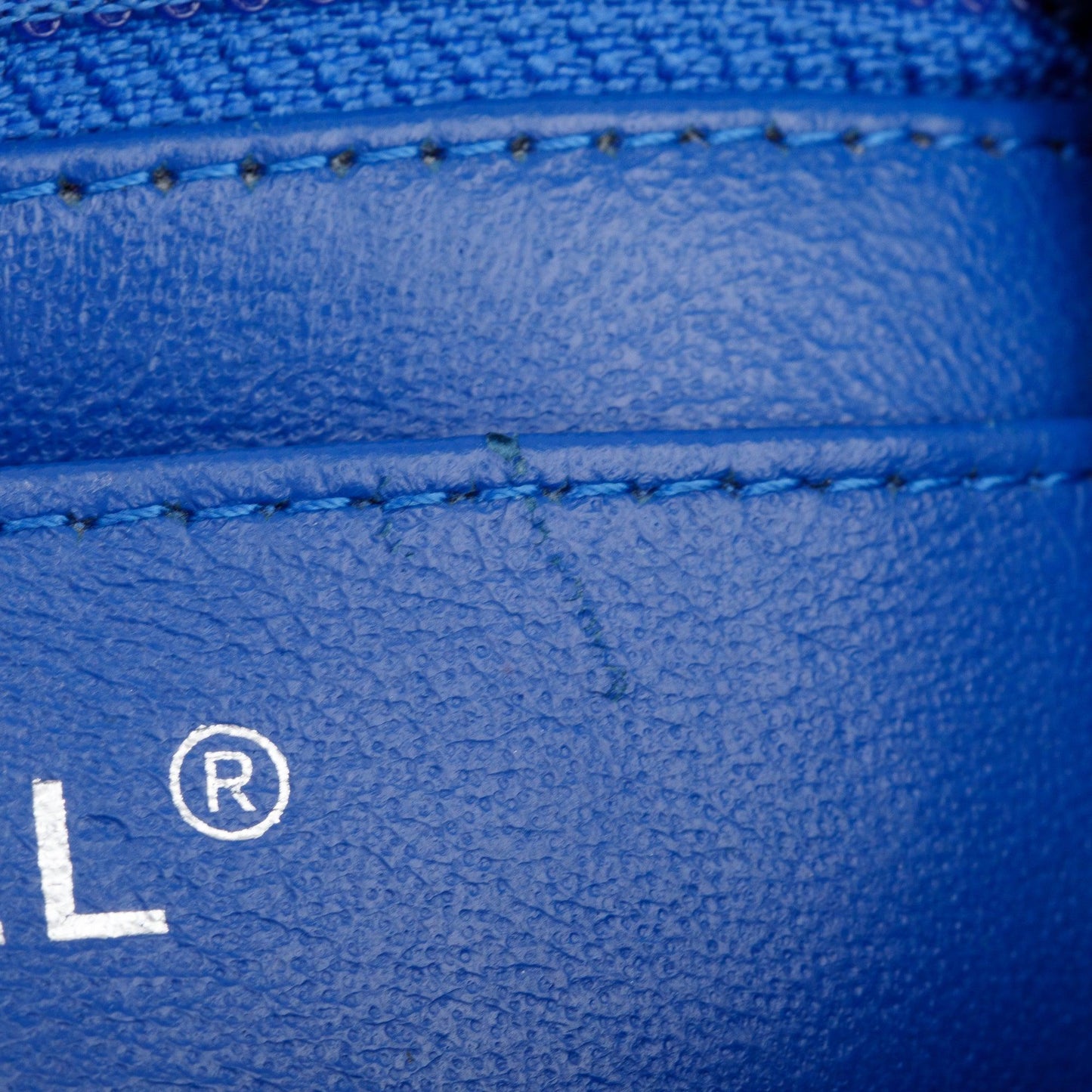 Chanel Blue Quilted Lambskin Leather Classic Square Mini Flap Bag