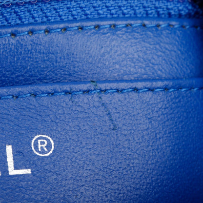 Chanel Blue Quilted Lambskin Leather Classic Square Mini Flap Bag