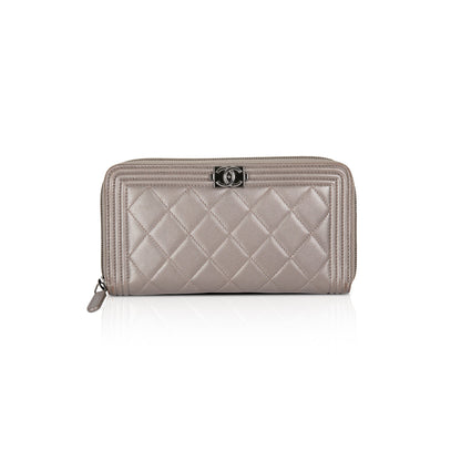 Chanel Boy Continental Wallet