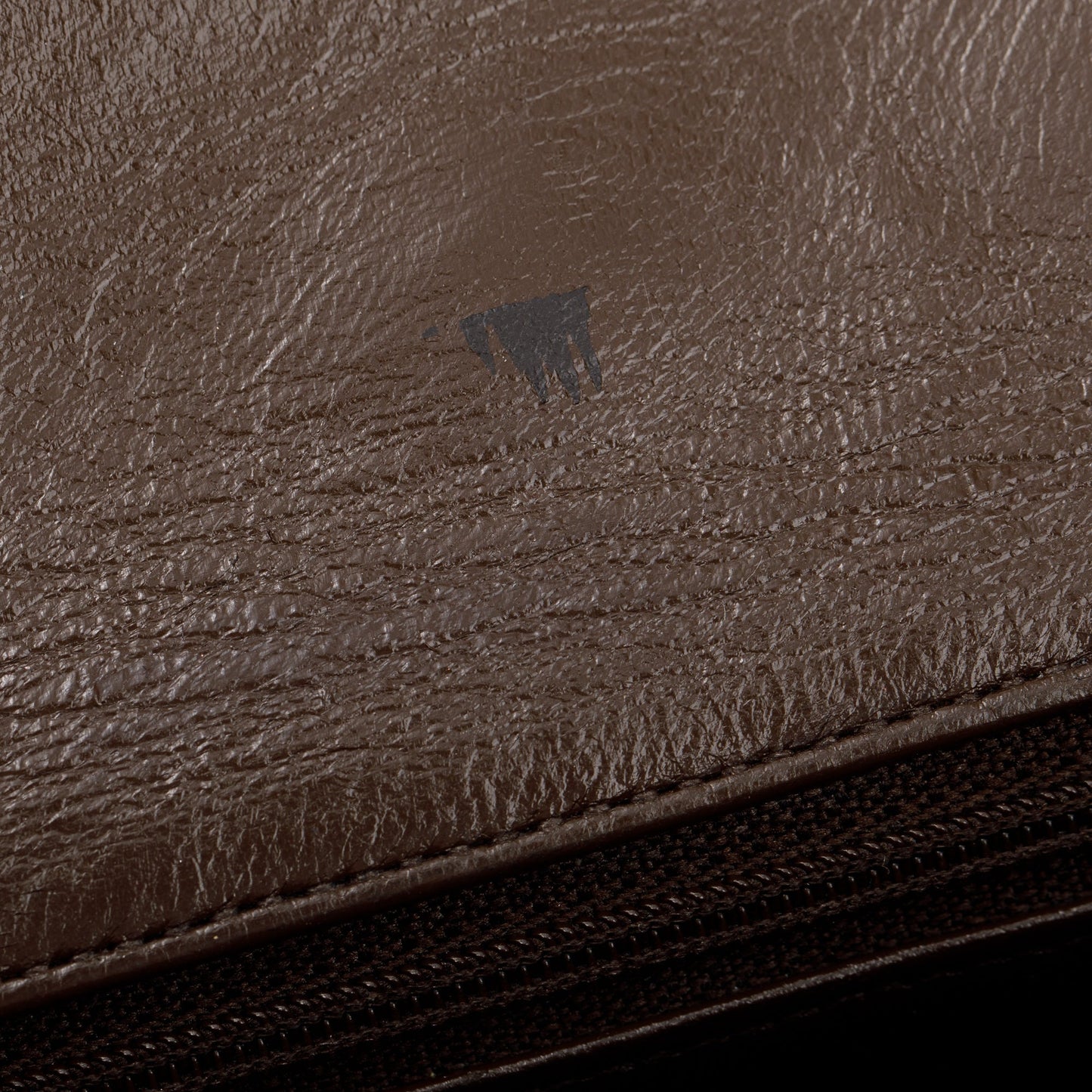 Chanel Brown Lambskin Leather Vintage Jumbo XL Single Flap Bag