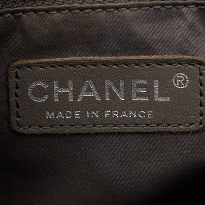 Chanel Burgundy Caviar Leather Grand Shopping Tote (GST)