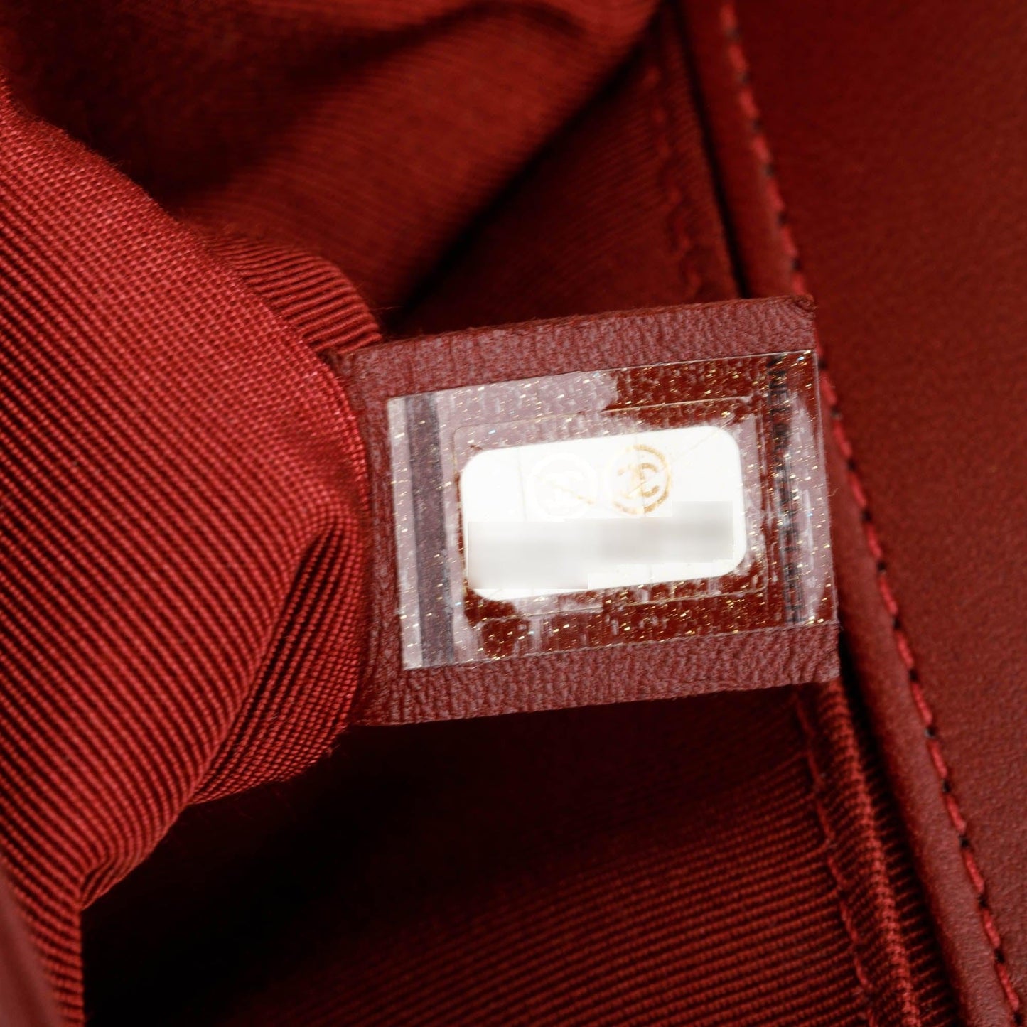 Chanel Burgundy Quilted Lambskin Medium Boy Bag
