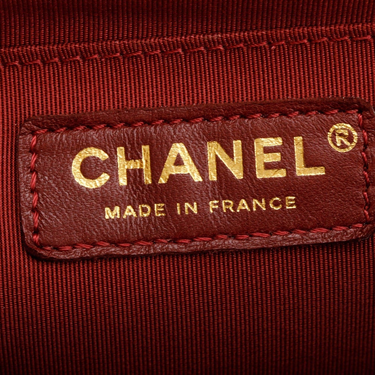 Chanel Burgundy Quilted Lambskin Medium Boy Bag