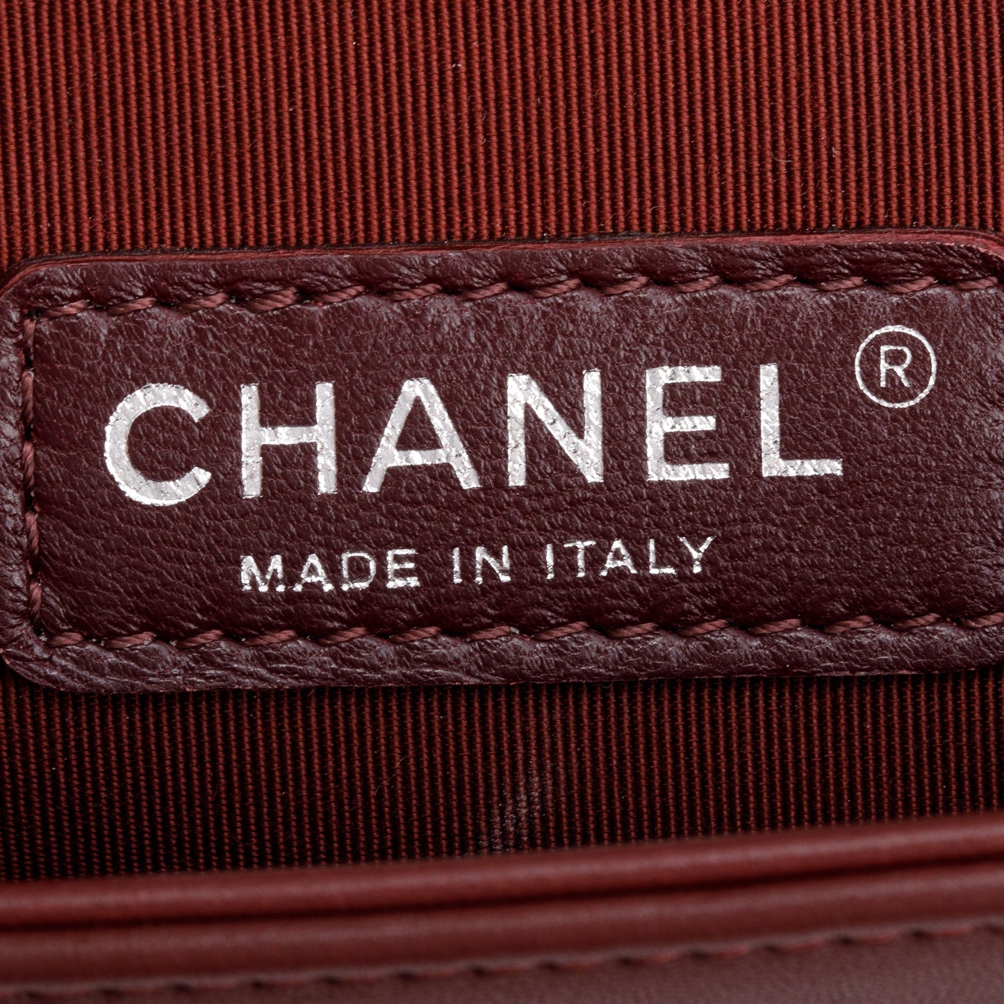Chanel Burgundy Quilted Velvet Small Boy Bag