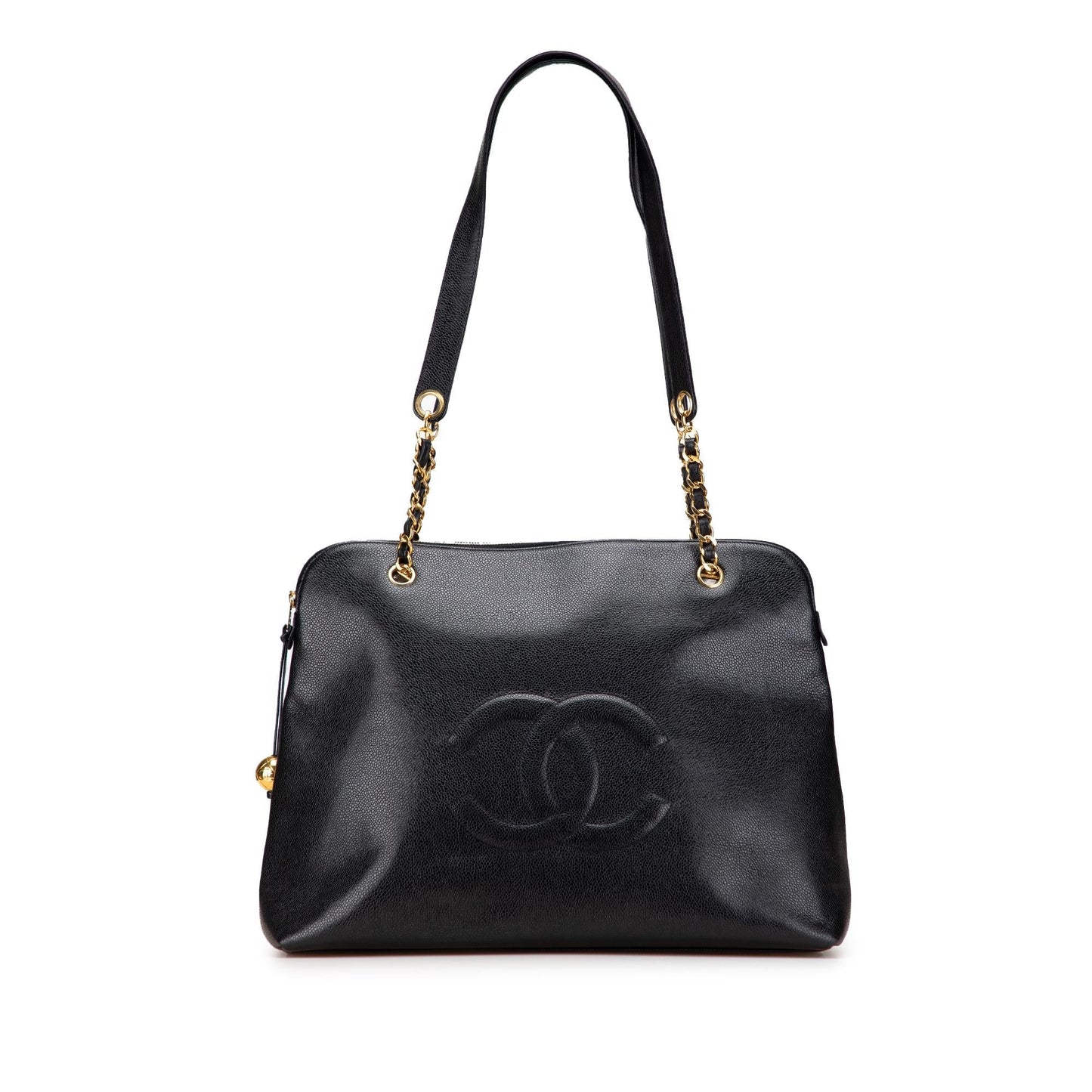 Chanel CC Caviar Chain Tote