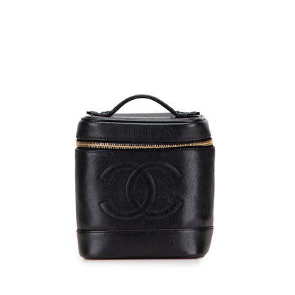 Chanel CC Caviar Vanity Case