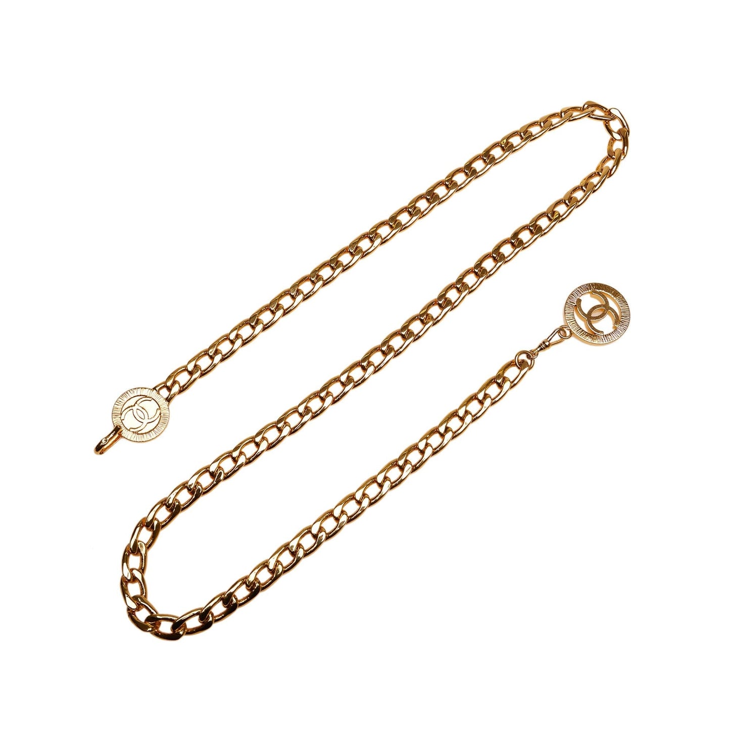 Chanel CC Chain-Link Belt - 37 / 95.00 (SHG-jLRvwF)
