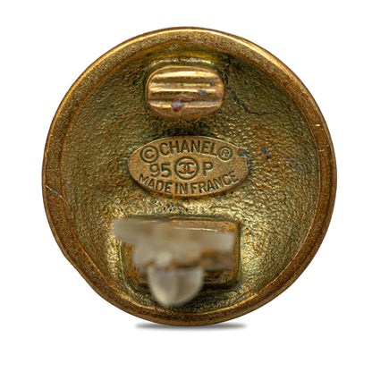 Chanel CC Clip On Earrings (SHG-W5HiAP)