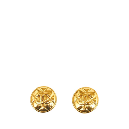 Chanel CC Clip On Earrings (SHG-7AUyXr)