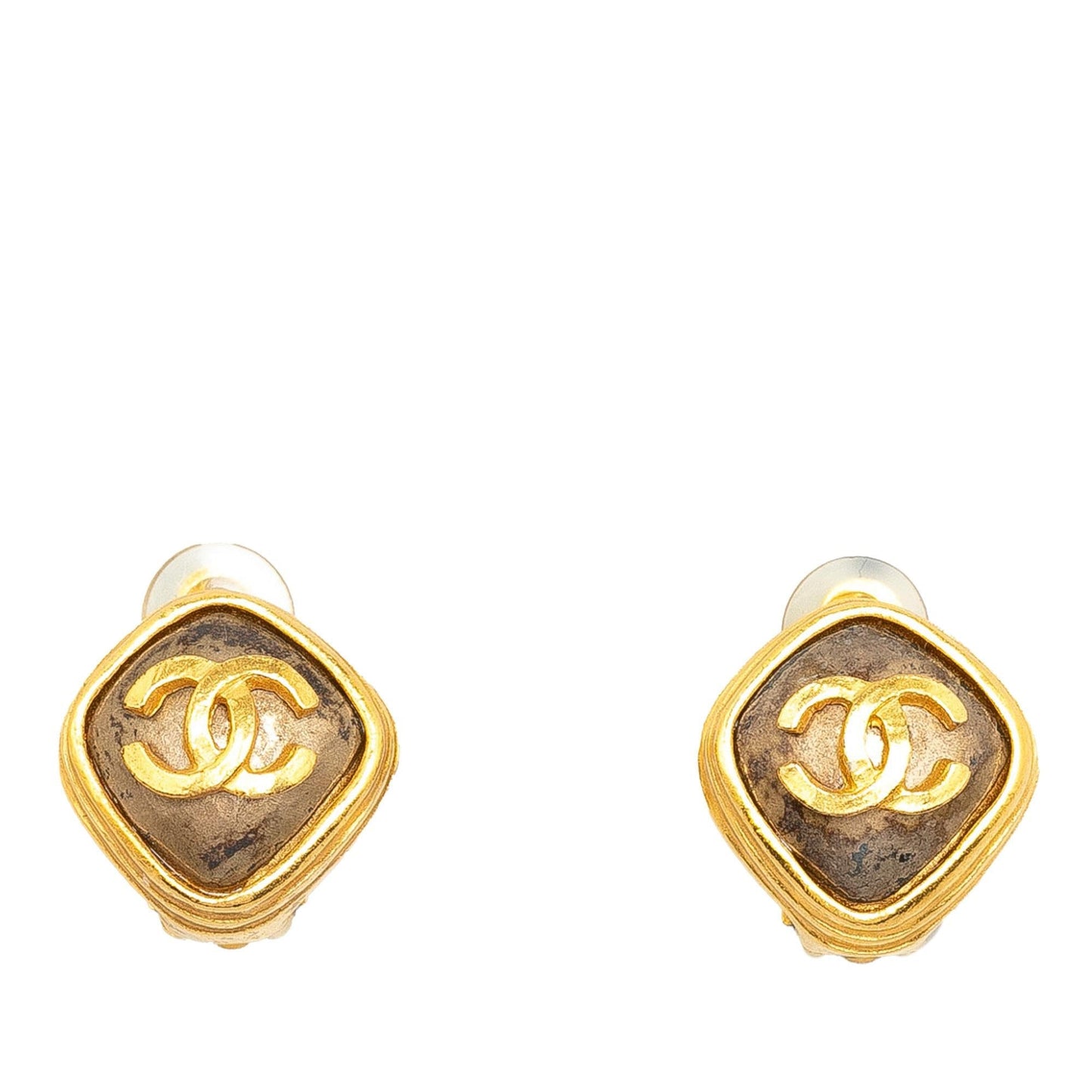 Chanel CC Clip on Earrings (SHG-2mvOsJ)
