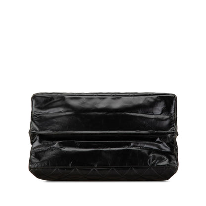 Chanel CC Crumpled Calfskin Shopping Tote (SHG-uO1fXX)