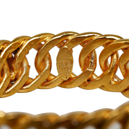 Chanel CC Gold-Tone Bangle (SHG-04KbRw)