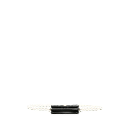 Chanel CC Lambskin About Pearls Card Holder On Chain (SHG-XiJKT4)