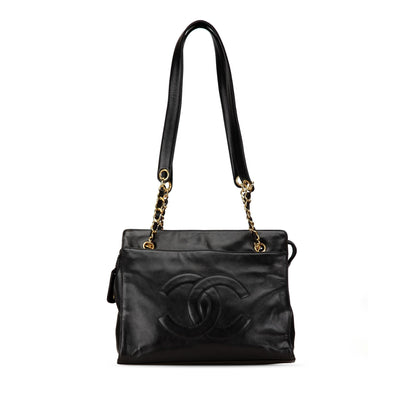 Chanel CC Lambskin Chain Tote (SHG-1z47sq)