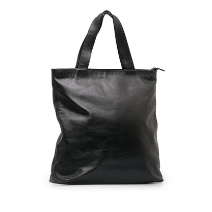 Chanel CC Lambskin Leather Tote (SHG-XkJzTx)