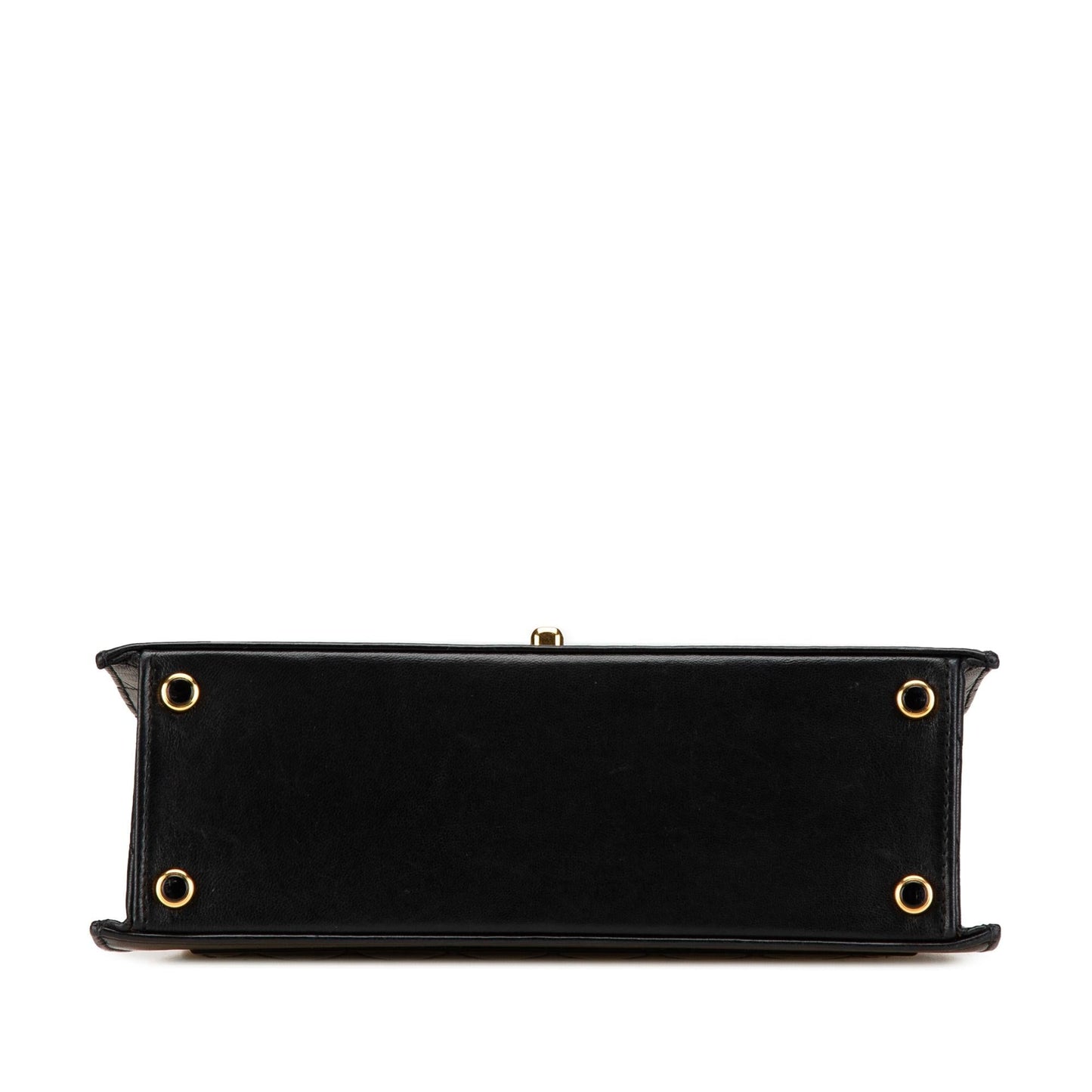 Chanel CC Lambskin Trapezoid Flap