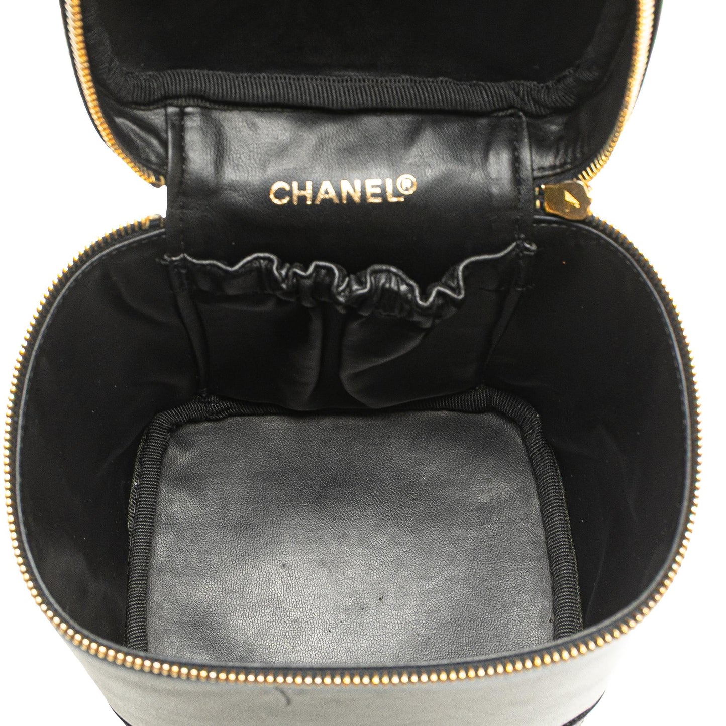 Chanel CC Lambskin Vanity Case