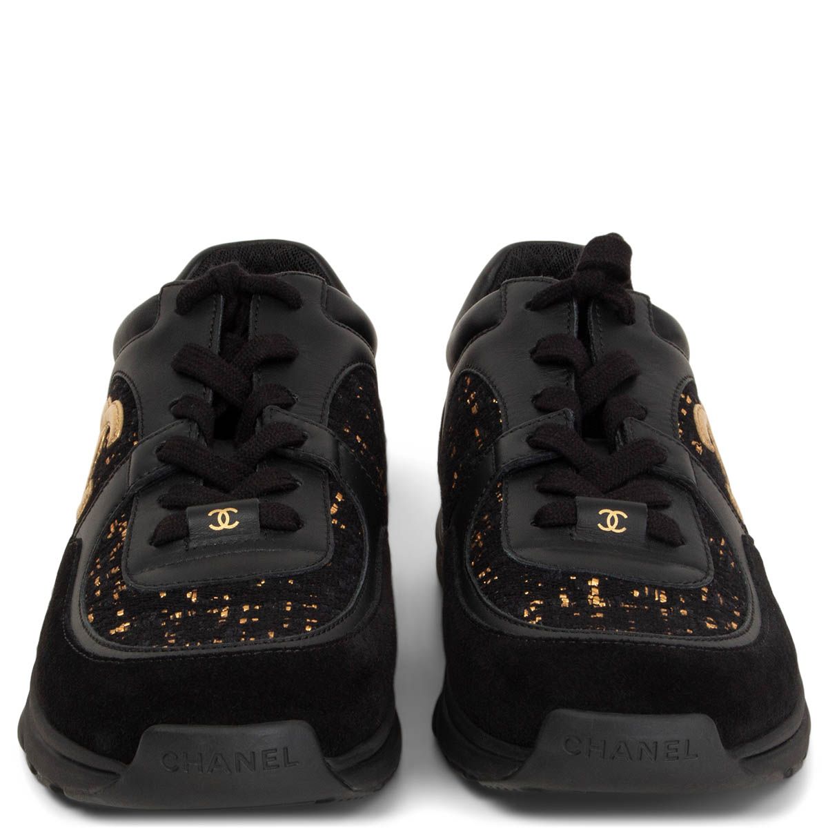 CHANEL CC LOGO SNEAKERS
