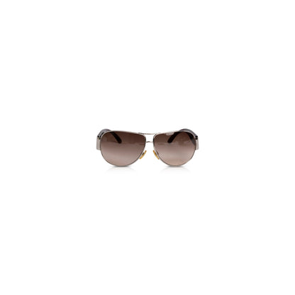 Chanel CC Logo Wrap Aviator Sunglasses