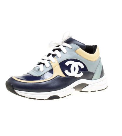 CHANEL CC LOW-TOP TRAINER SNEAKERS