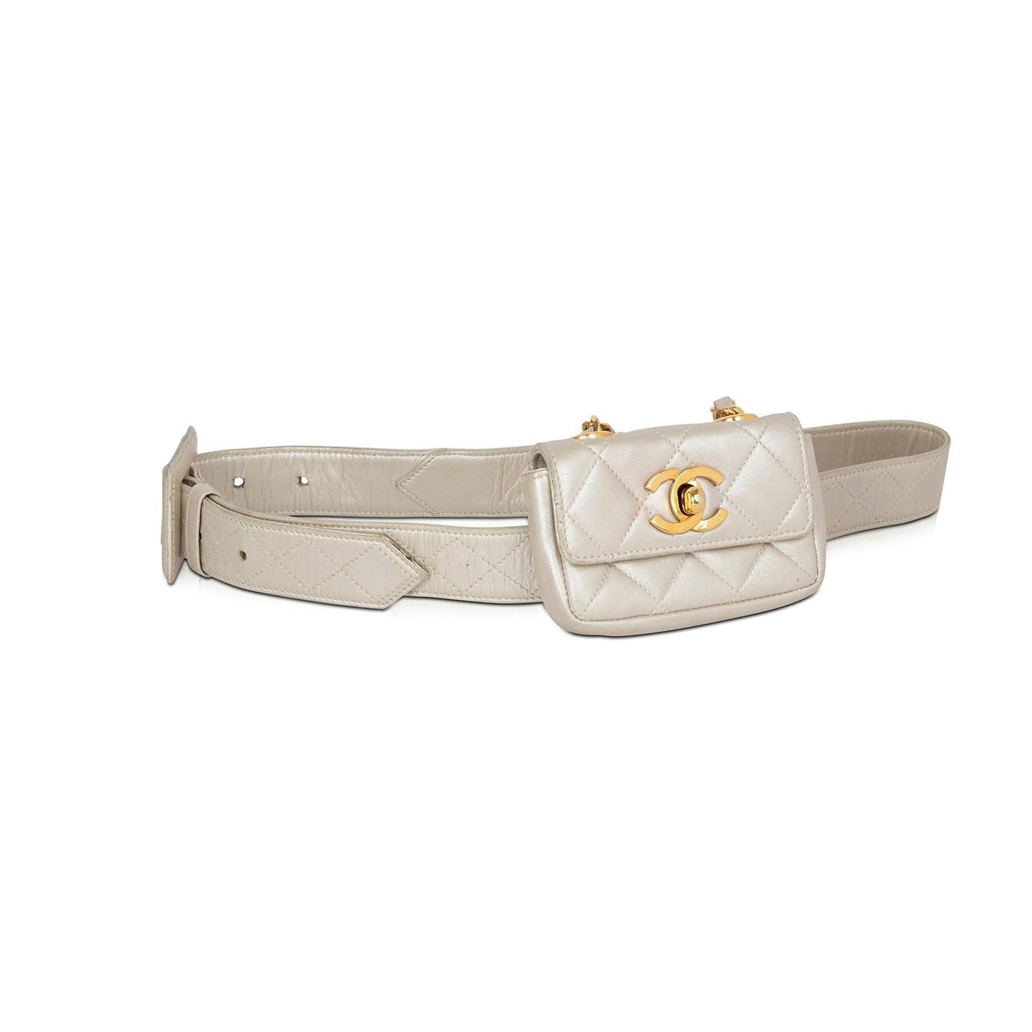 Chanel CC Mini Flap Belt Bag