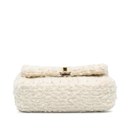 Chanel CC Mini Tweed Flap Crossbody (SHG-gTRs6R)