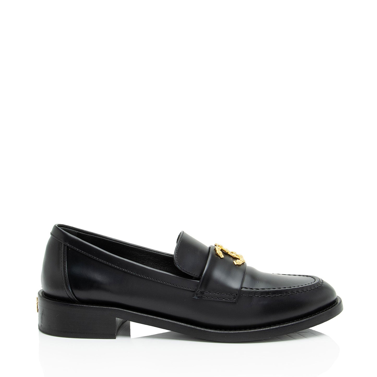 Chanel CC Moccasin Loafers - Size 10 / 40