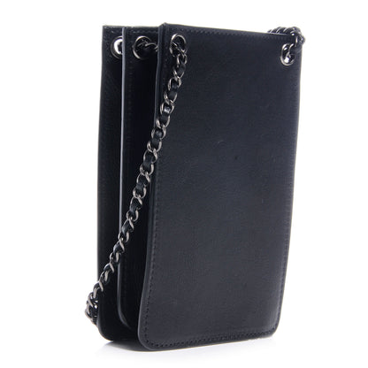CHANEL CC CALFSKIN LEATHER CROSSBODY BAG