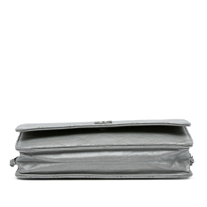 Chanel CC Quilted Aged Calfskin Wallet On Chain (SHG-x0Wgqd)