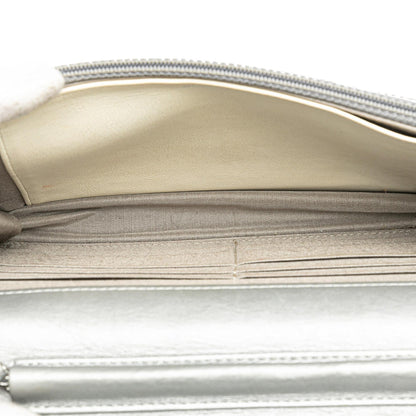 Chanel CC Quilted Aged Calfskin Wallet On Chain