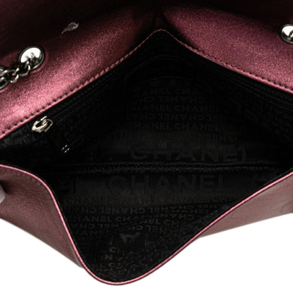 Chanel CC Quilted Iridescent Calfskin Full Single Flap
