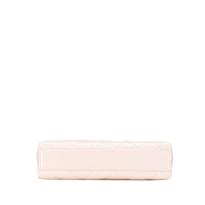 Chanel CC Quilted Irisdescent Lambskin Chain Handbag