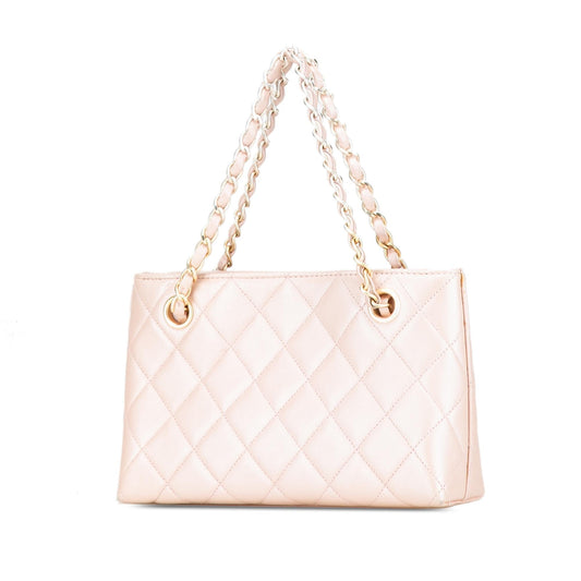 Chanel CC Quilted Irisdescent Lambskin Chain Handbag