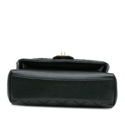 Chanel CC Quilted Lambskin Chain Link Flap