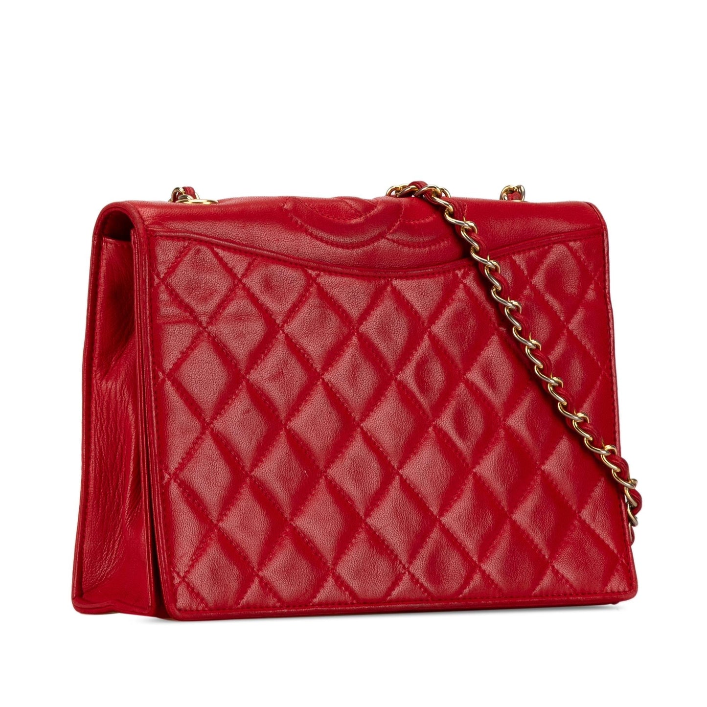 Chanel CC Quilted Lambskin Full Flap (SHG-7wGs7j)