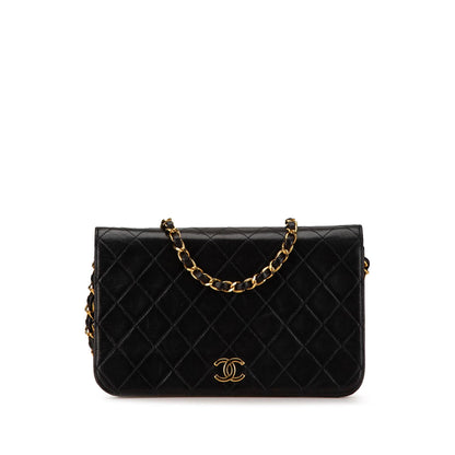 Chanel CC Quilted Lambskin Full Flap (SHG-mUBWMR)