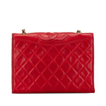 Chanel CC Quilted Lambskin Full Flap (SHG-mw6HY3)