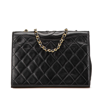 Chanel CC Quilted Lambskin Full Flap