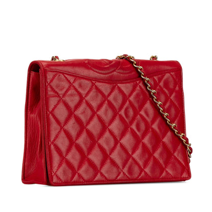 Chanel CC Quilted Lambskin Full Flap