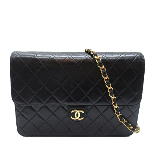 Chanel CC Quilted Lambskin Single Flap (SHG-iO4bfz)