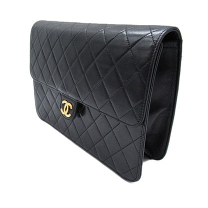Chanel CC Quilted Lambskin Single Flap (SHG-iO4bfz)