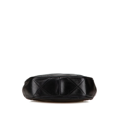 Chanel CC Quilted Lambskin Tassel Crossbody